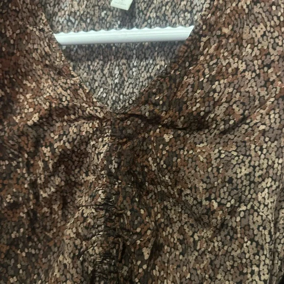 H&M Earthy Patterned Top - Picture 4 of 4